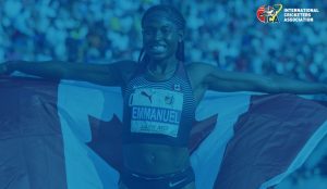 ICA signs in the world's 7th fastest runner, Crystal Emmanuel