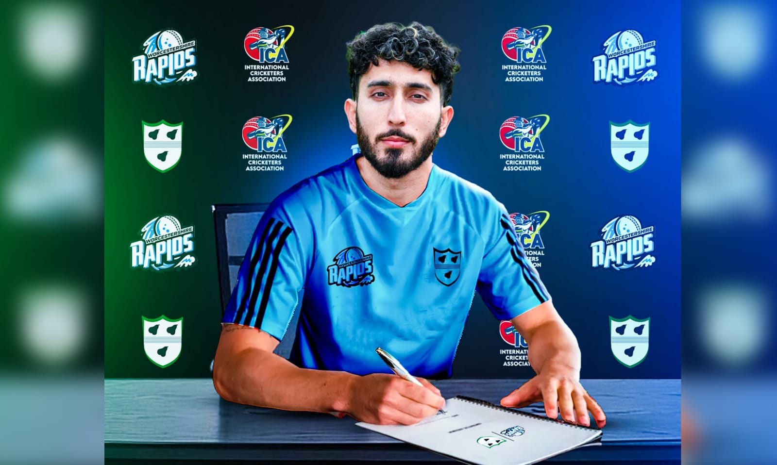 ICA’s Kashif Ali signs Contract Extension with Worcestershire until 2027
